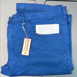 Dearborn Denim Cobalt Blue Men's Tailored Fit Jeans